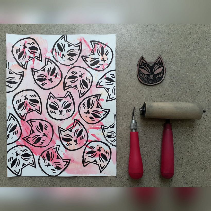 Sellos de linóleo 4