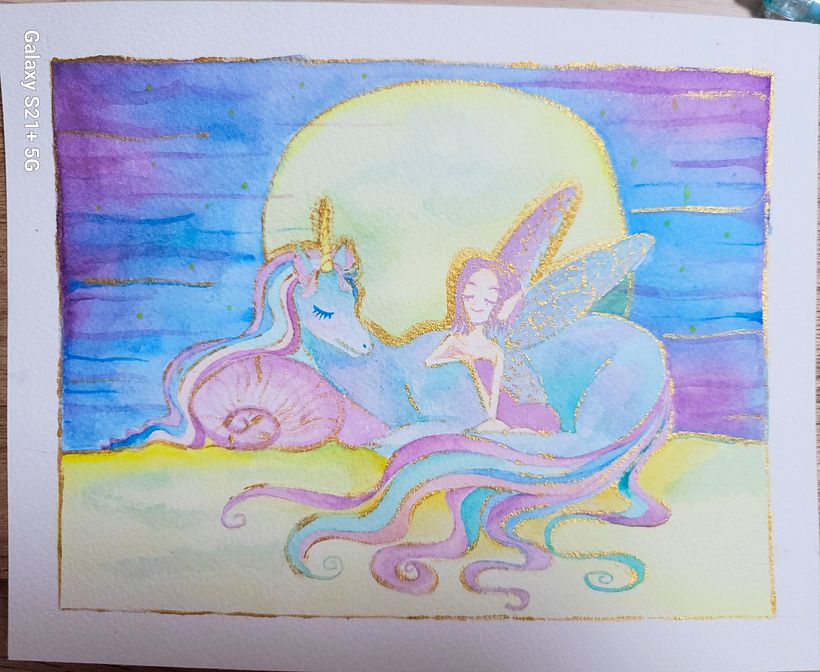 My project for course: Fairy-Tale Illustration with Watercolors 2