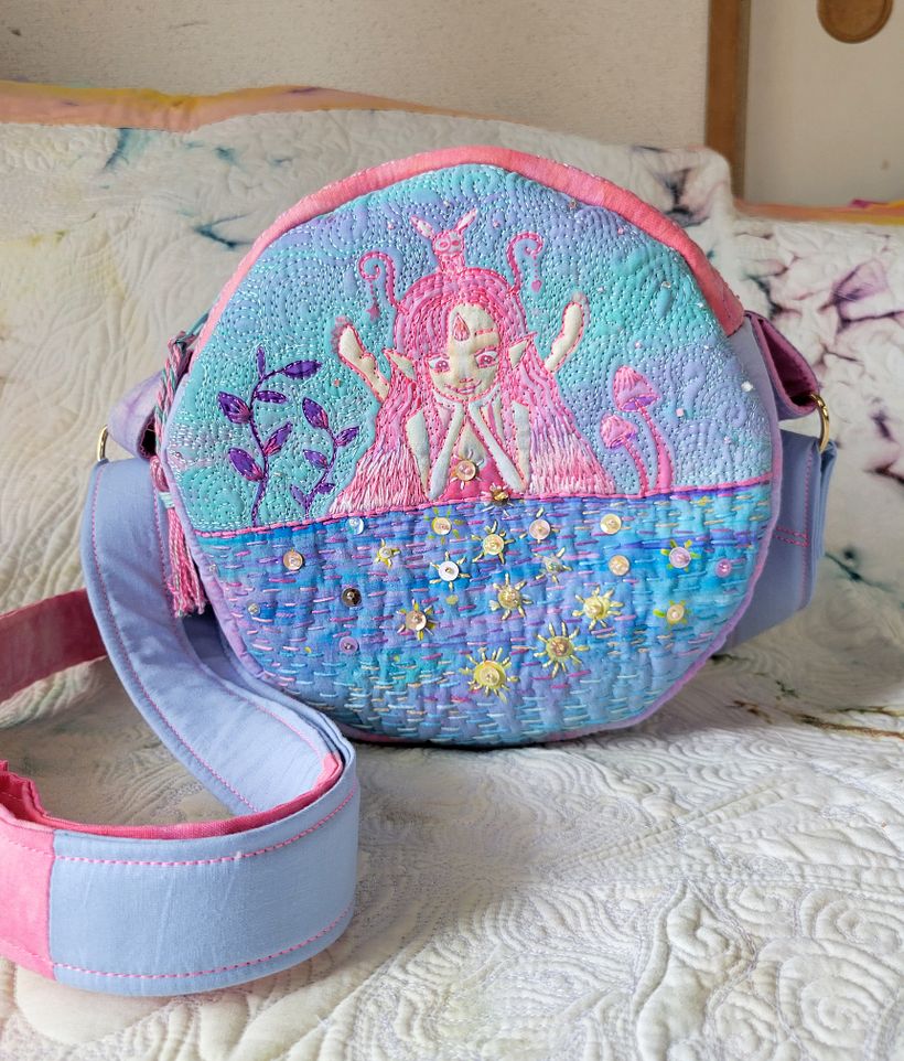 My project for course: Embroidery and Fabric Painting for Beginners 1