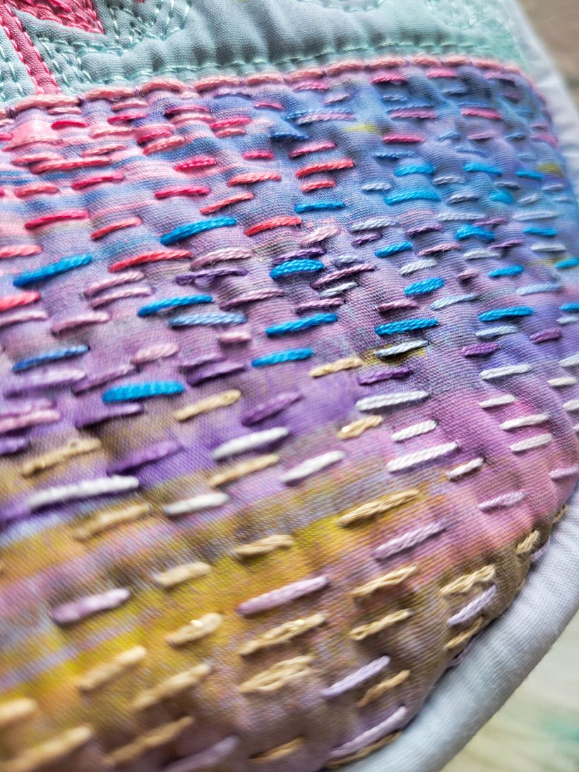 My project for course: Embroidery and Fabric Painting for Beginners 3