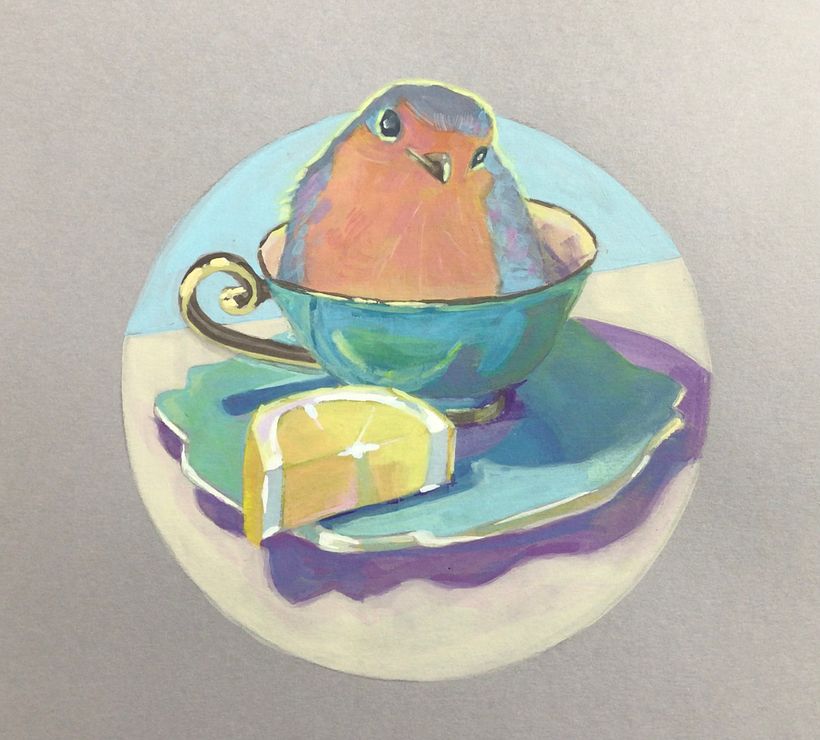 My project for course: Gouache Painting: Create Vibrant Works of Art 1