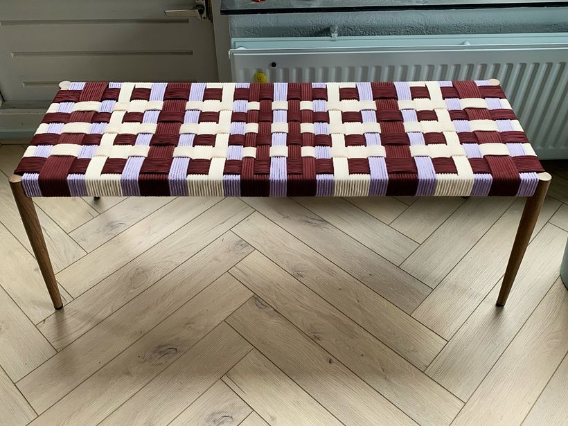 My project for course: Rope Weaving Techniques for Colorful Chairs 2