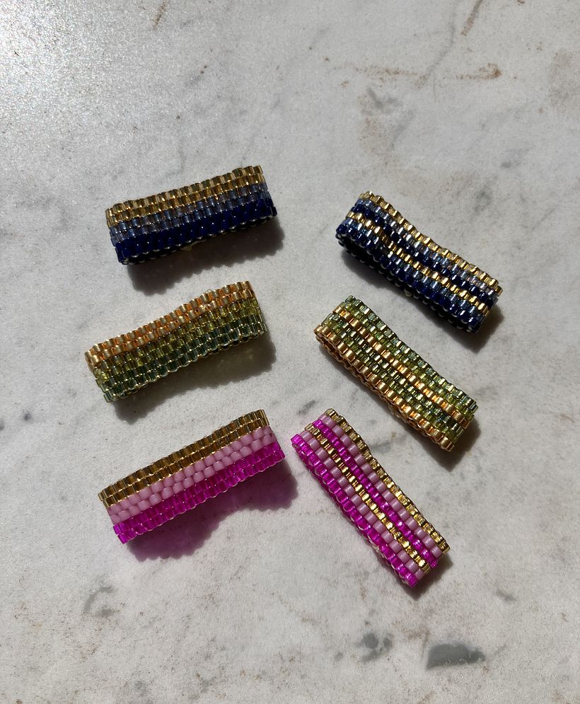 Mi proyecto del curso: Diseño de accesorios con cuentas: teje patrones elegantes 1