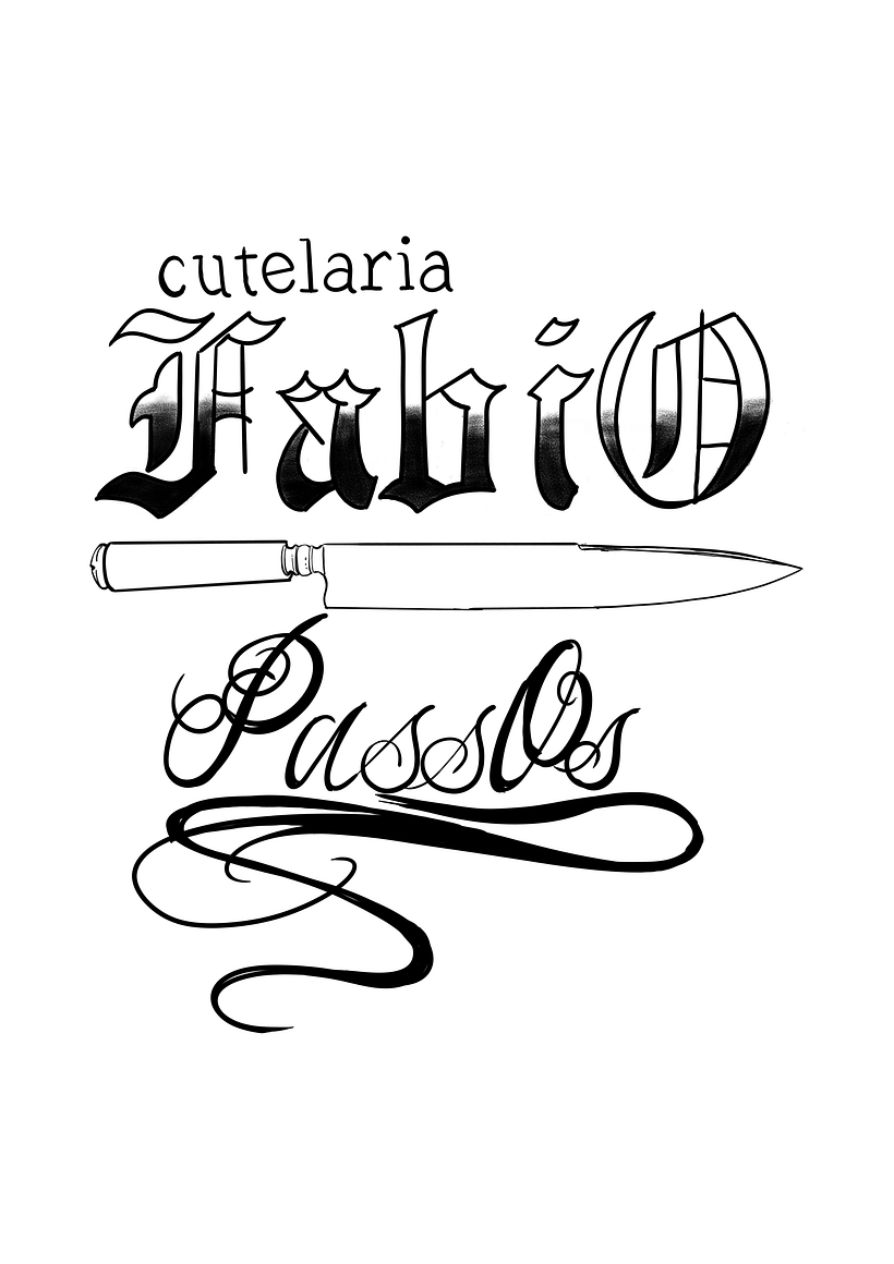 Meu projeto do curso: Lettering para tatuagem 3