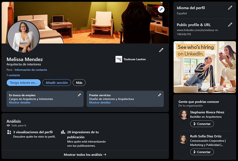 Mi proyecto del curso: LinkedIn: construye tu marca personal 1