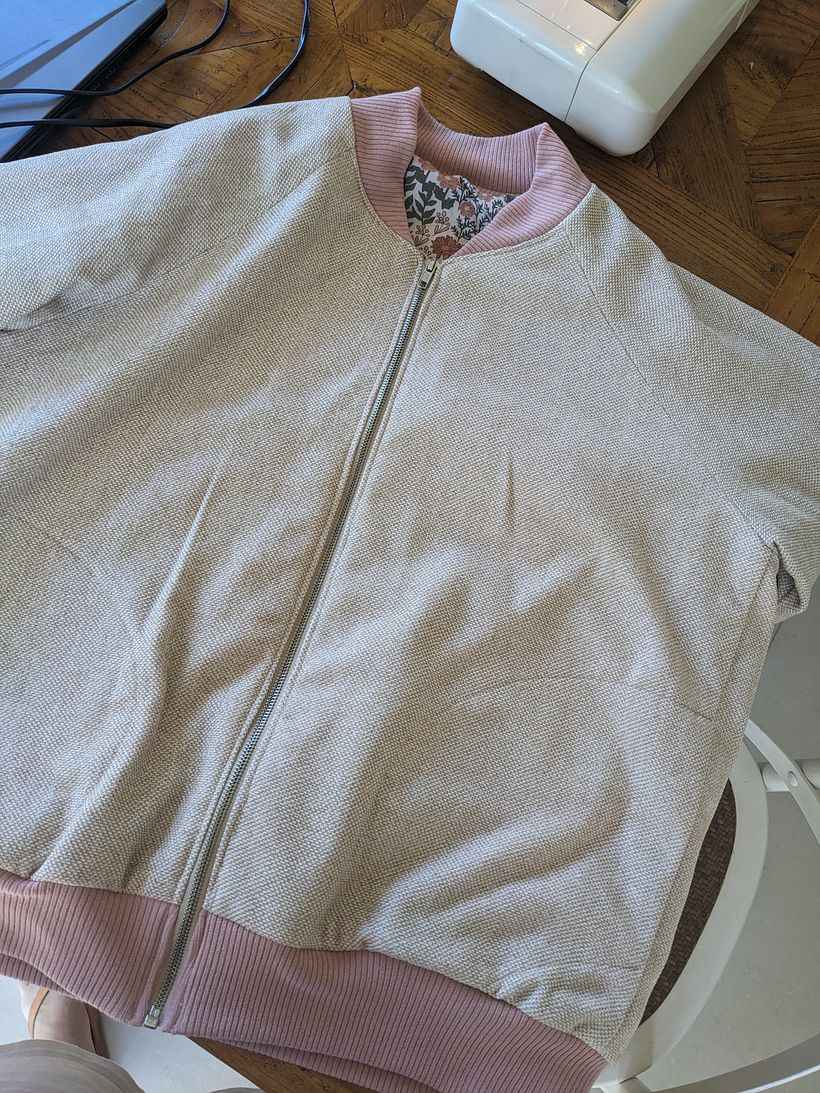 My project for course: Make and Customize Your First Bomber Jacket 2