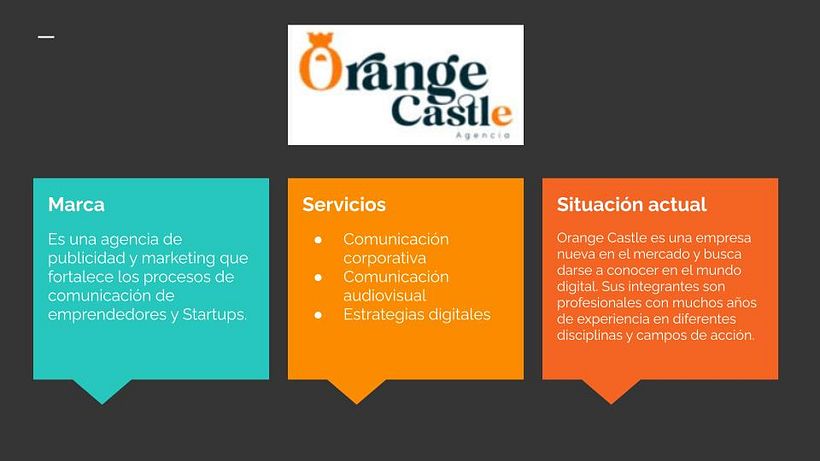Plan de marketing Digital Agencia Orange Castle 2