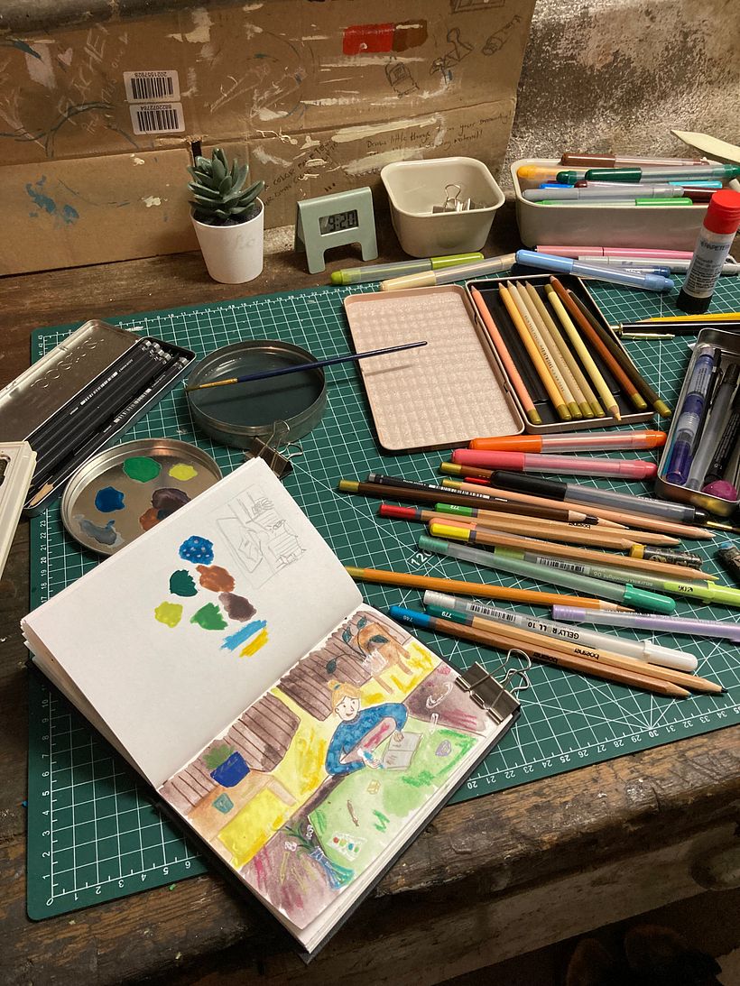 My project for course: Exploratory Sketchbook: Find Your Drawing Style 3