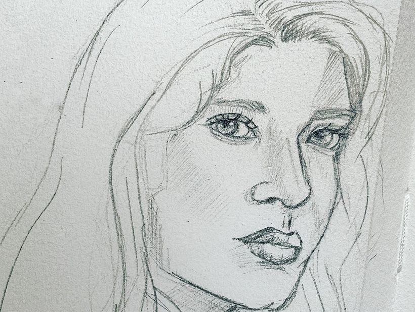 Mon projet du cours : Carnet de portraits : explorez le visage humain 4