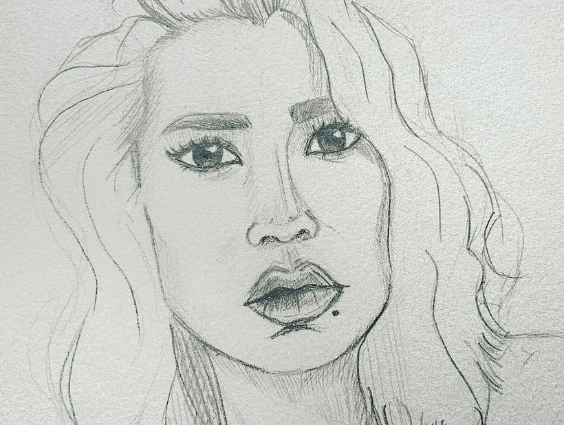 Mon projet du cours : Carnet de portraits : explorez le visage humain 5