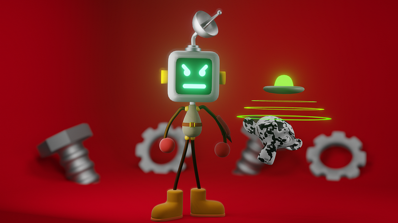 Mi proyecto del curso: Introducción al diseño y modelado 3D con Blender  1