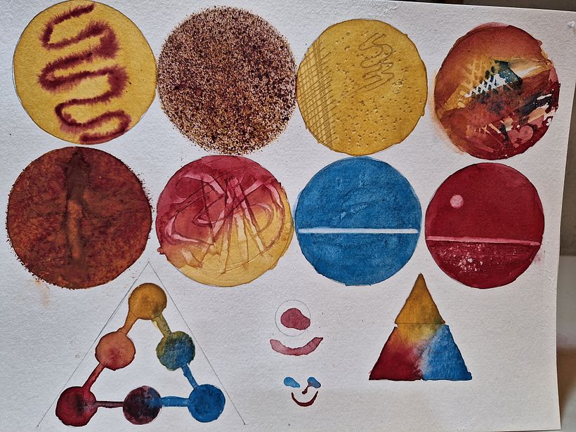 Mi proyecto del curso: Masterclass  de texturas en acuarela 2
