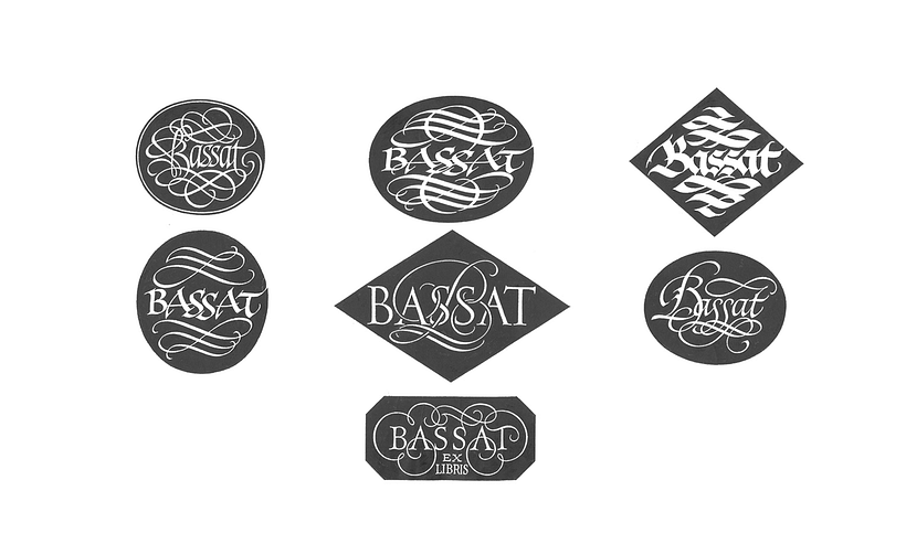 Ricardo Rousselot lettering artist