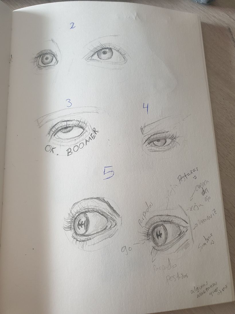 Mi proyecto del curso: Sketchbook de retrato: explora el rostro humano 6