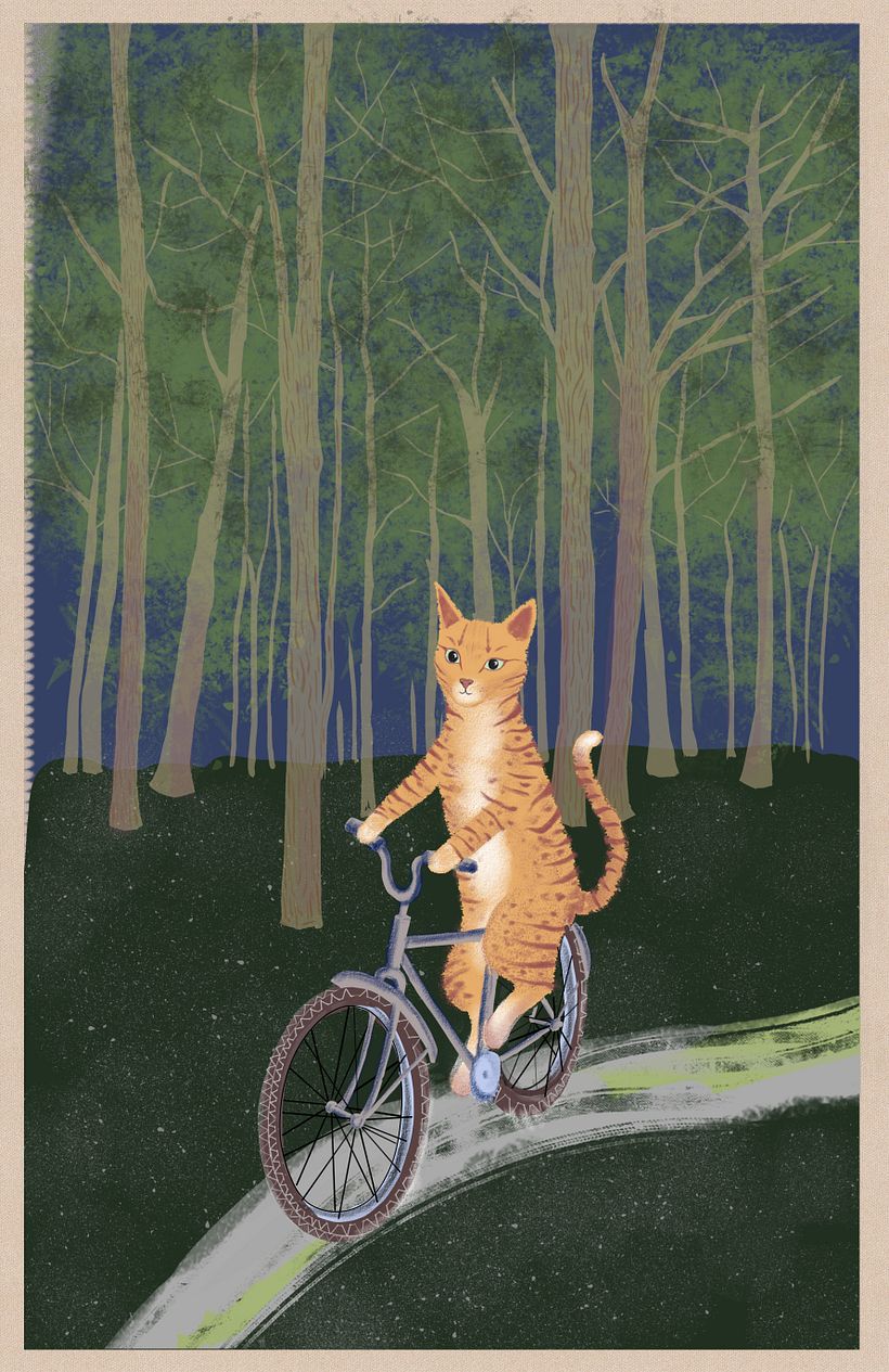 My project for course: Digital Illustration with Textures in Photoshop 1