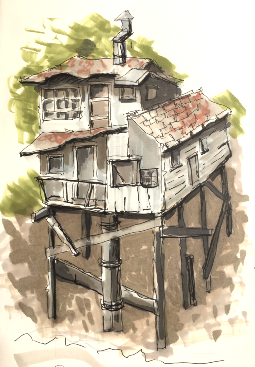 fishing shack