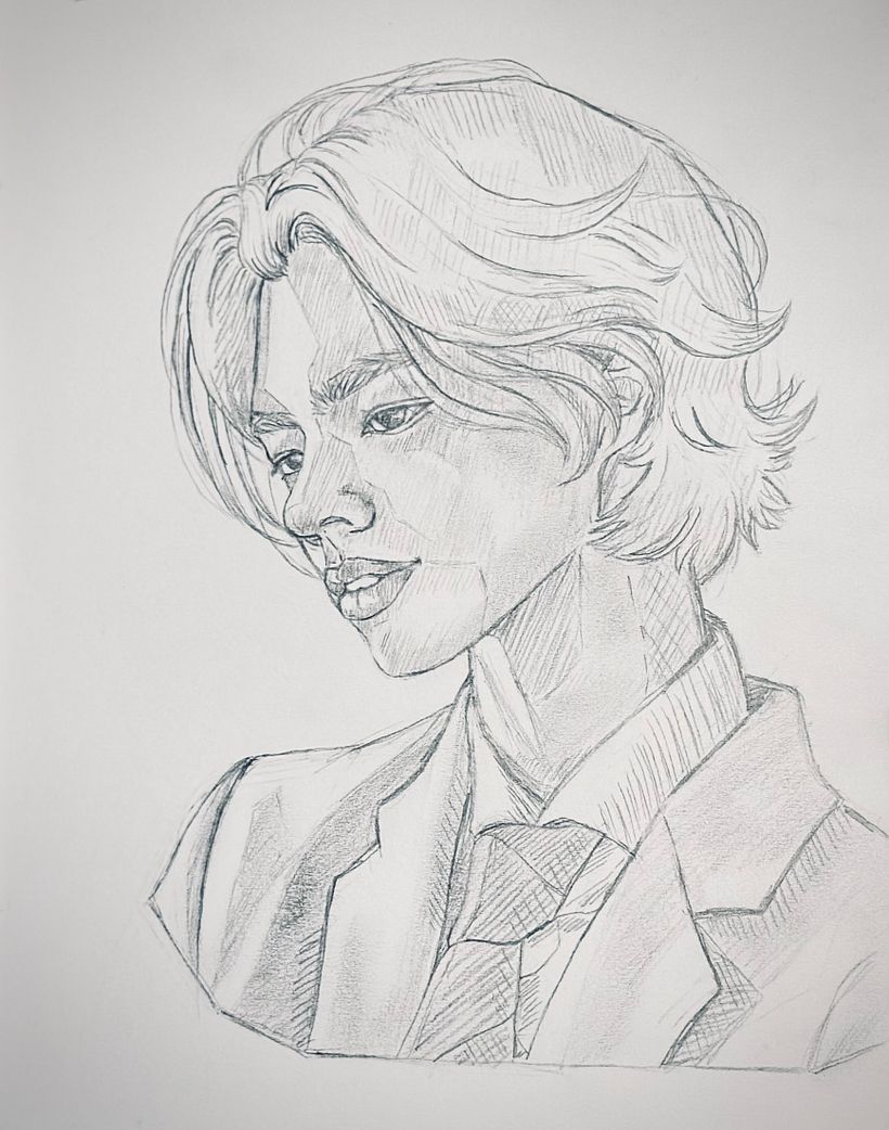 My project for course: Portrait Sketchbooking: Explore the Human Face 2