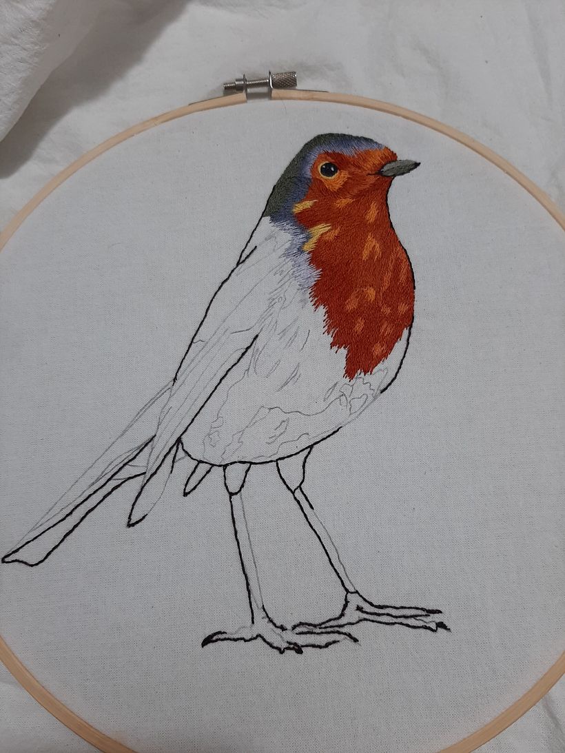 Mi proyecto del curso: Pintar con hilo: técnicas de ilustración textil 6