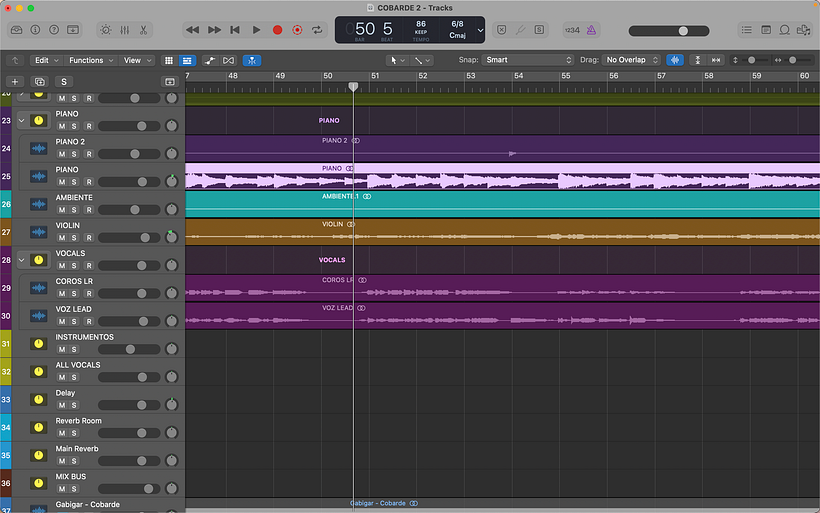 Mi proyecto del curso: Introducción a la Mezcla Musical 3