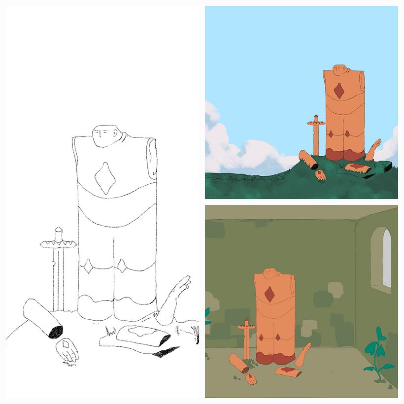 My project for course: Lighting Principles for Digital Painting 1