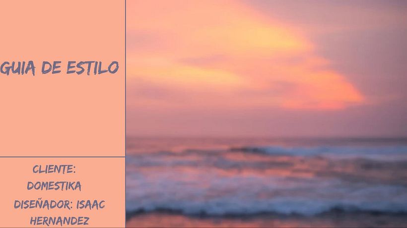 Me decidi enfocarme en los atardeceres y sus colores pastel.