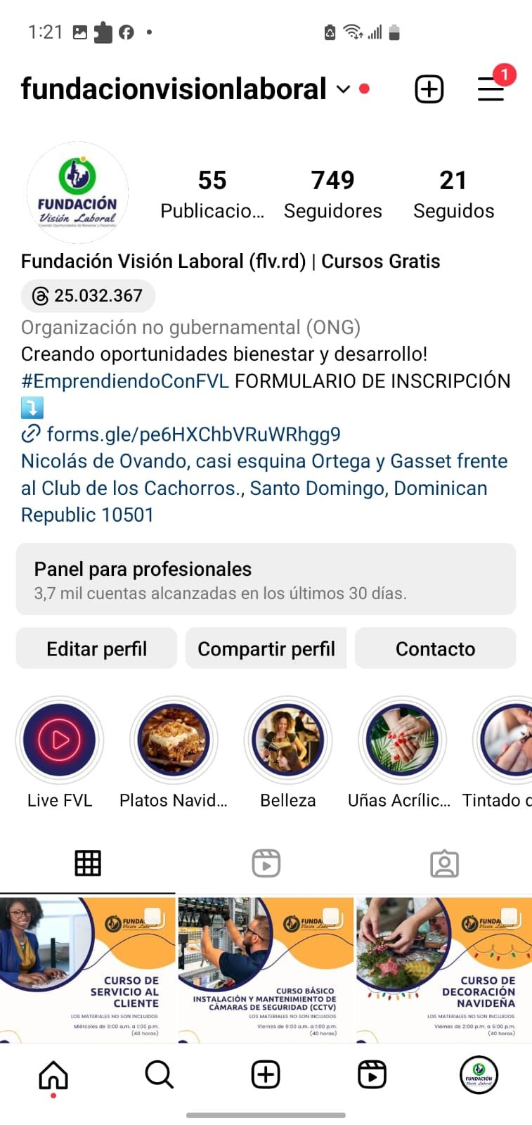 Mi Proyecto del curso: Estrategia de marca en Instagram - Redes Sociales