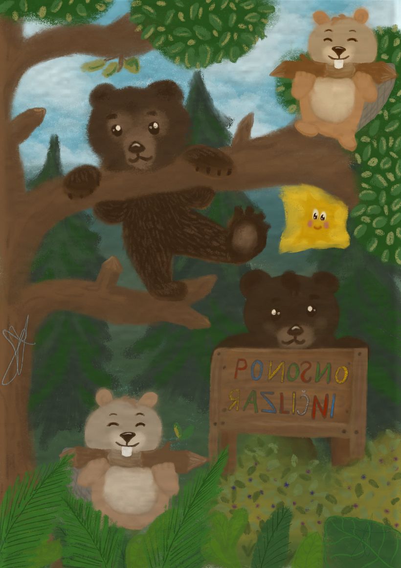 Milek the elf and his forest friends 3