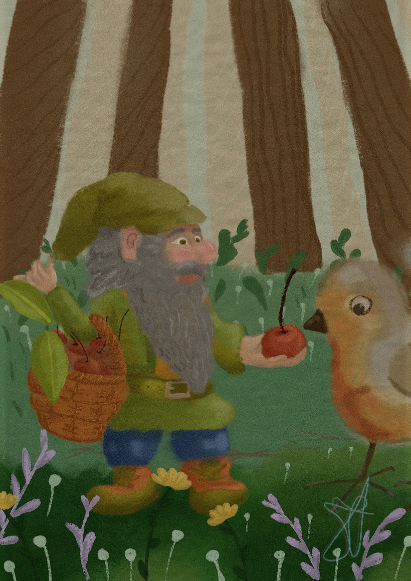 Milek the elf and his forest friends 6
