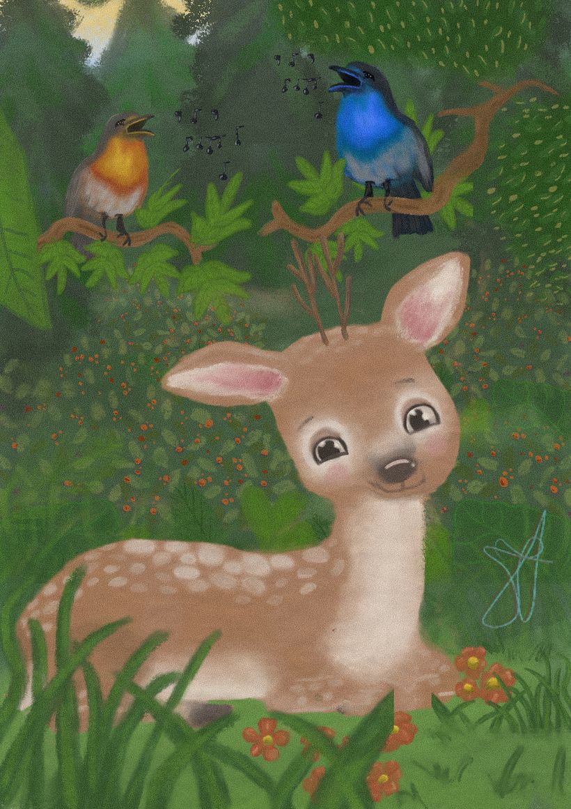 Milek the elf and his forest friends 5