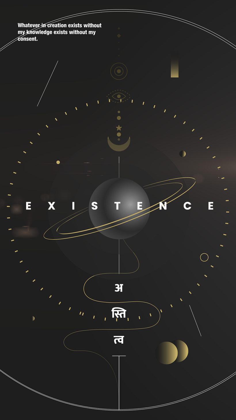 EXISTENCE | Motion Graphics Animation | After Effects 2