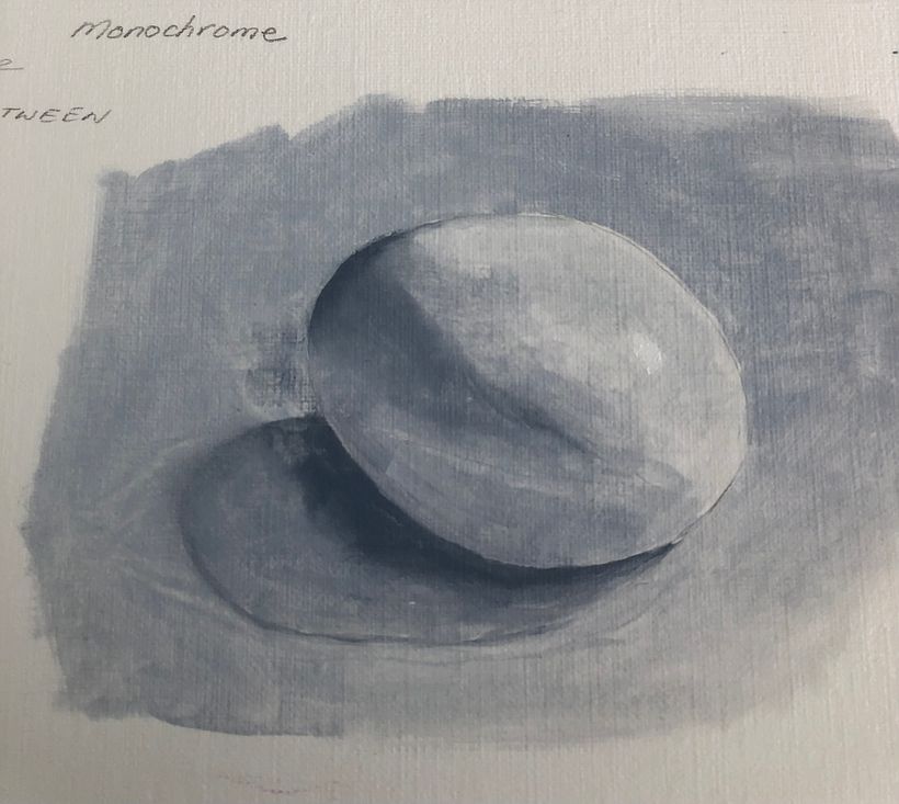 Monochrome 5 tones 