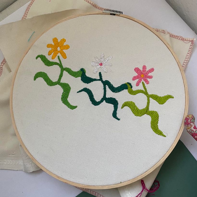 Mi proyecto del curso: Bordado contemporáneo con puntos tradicionales mexicanos 4