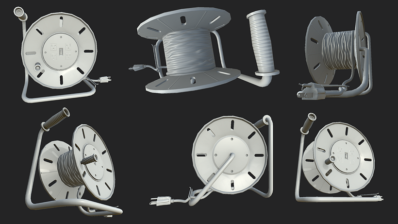 Low poly model (Bake Normal Maps)