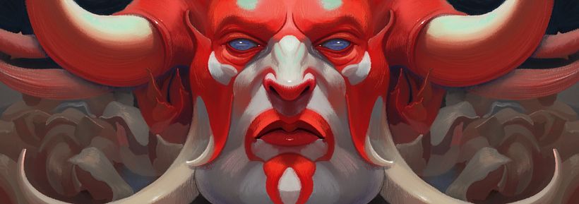 Sketchbook: Symmetrical Portraits - 05 1