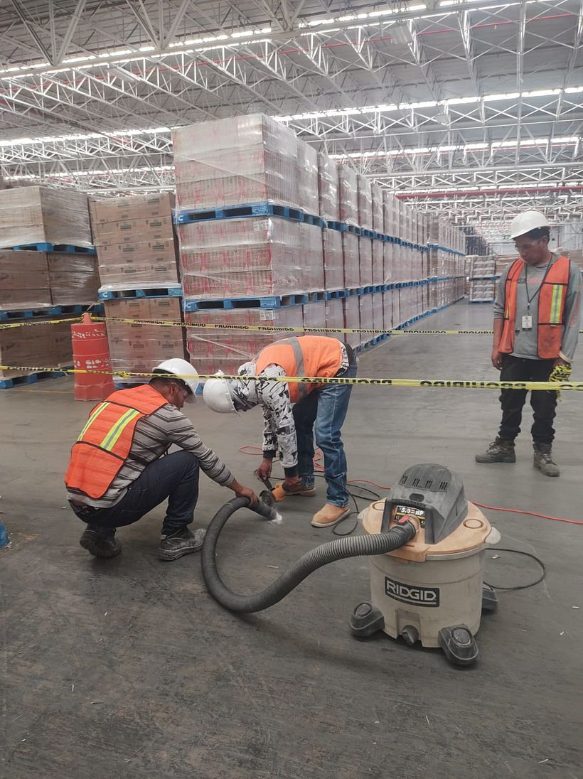 Gestión y dirección de reparación de pisos de concreto  9