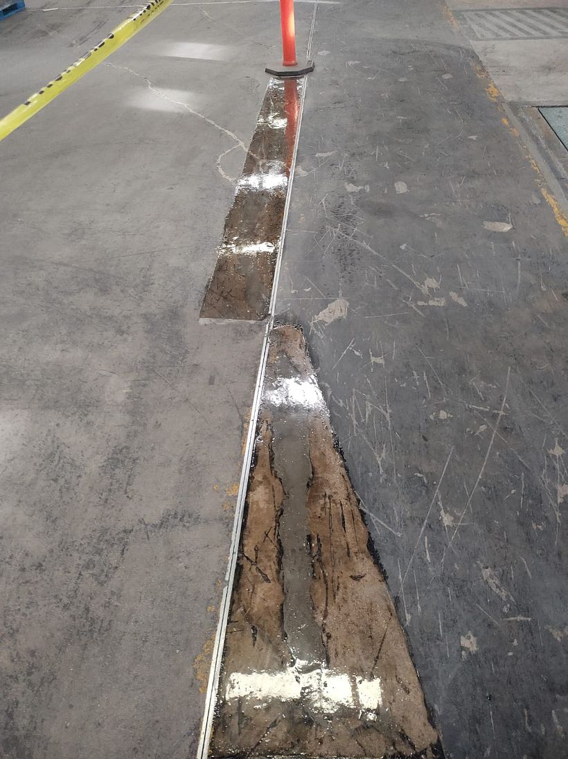 Gestión y dirección de reparación de pisos de concreto  14