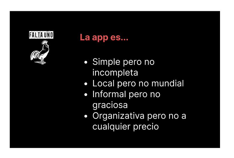 La app es...