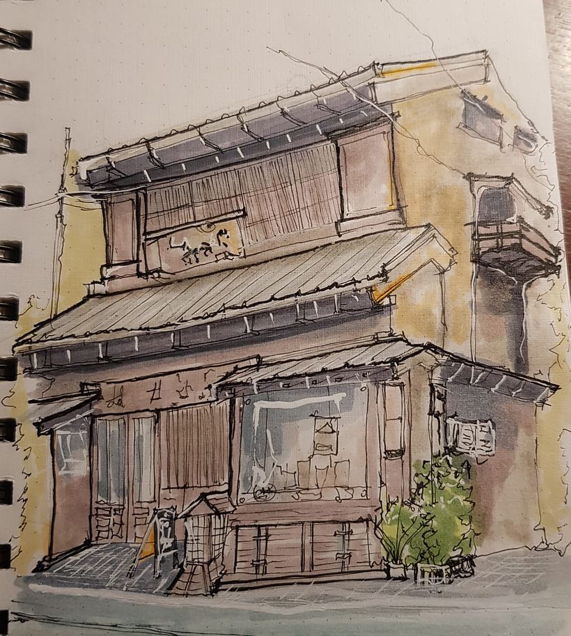 Mi proyecto del curso: Dibujo arquitectónico expresivo con marcadores de colores 5