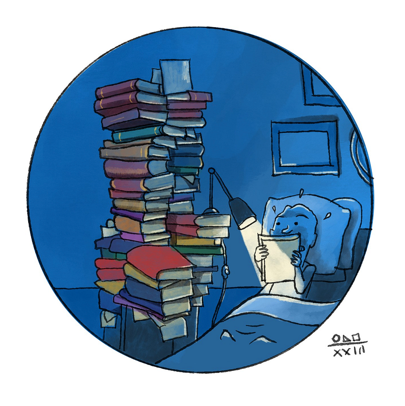 The Stack of Books Awaiting You on the Nightstand