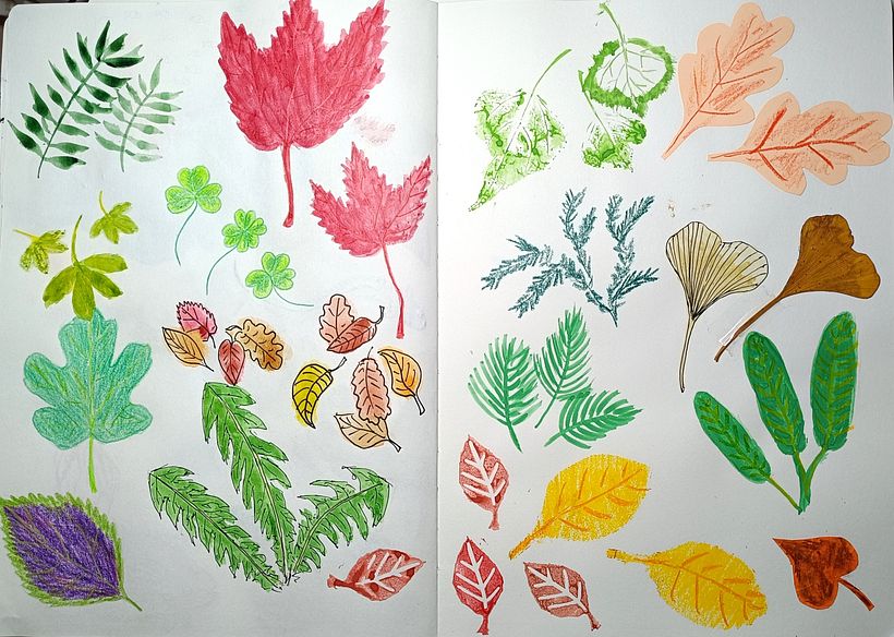 Mein Abschlussprojekt für den Kurs: Illustrationstechniken zum Lösen kreativer Blockaden 5