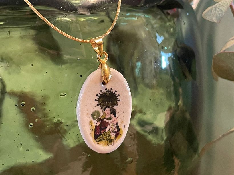 Medalla mujer - Virgen de Manjavacas (Mota del Cuervo)