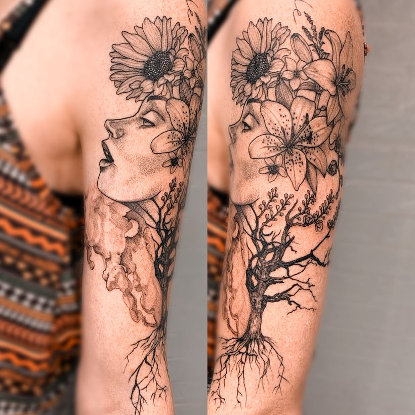 Meu projeto do curso: Tatuagem fine line: a sutileza da linha 1
