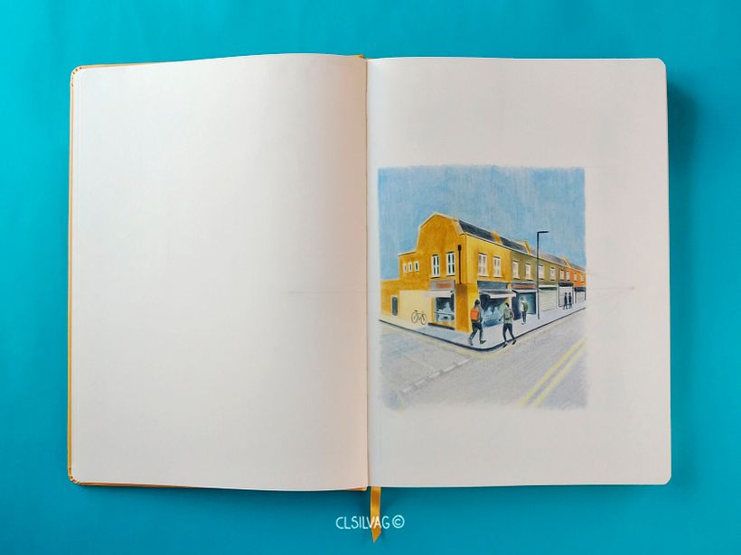 Resultado Proyecto Final. Cuaderno Talens Art Creation, tamaño A4.