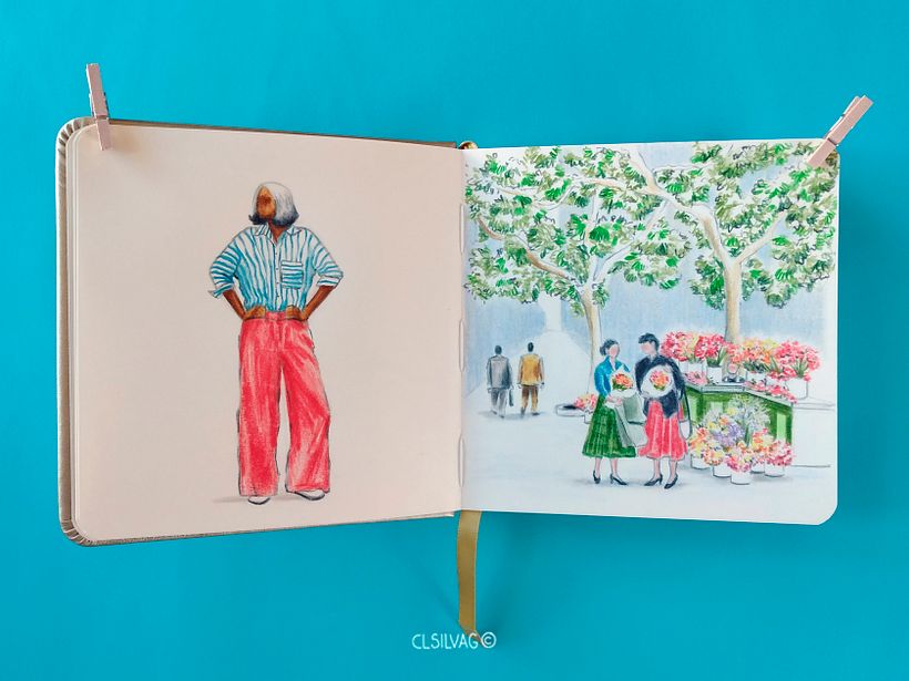Cuaderno Talens Art Creation, tamaño cuadrado.