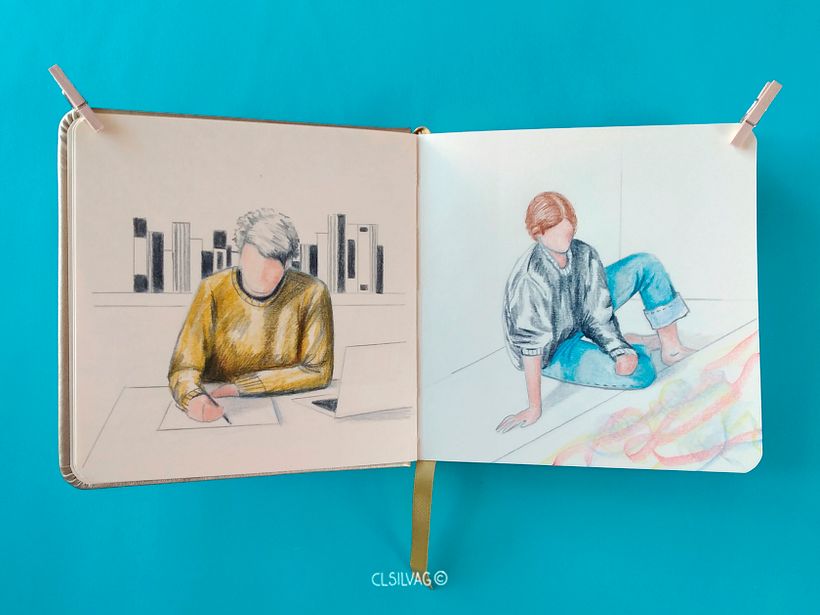 Cuaderno Talens Art Creation, tamaño cuadrado.