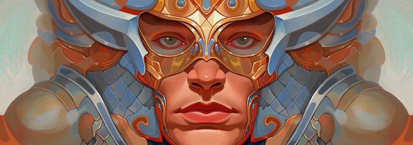 Sketchbook: Symmetrical Portraits - 05 5