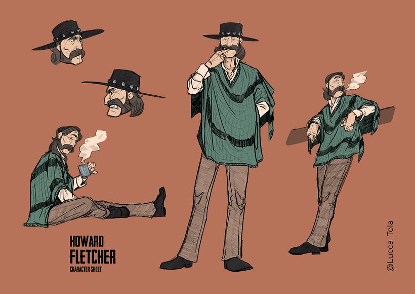 Meu projeto do curso: Design de personagem digital: desenhe protagonistas com personalidade 8
