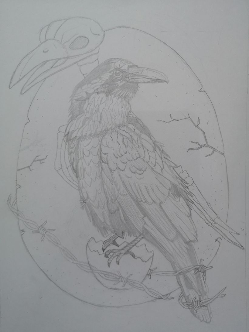 My project for course: Realistic Illustration of Birds with Imaginative Elements 4