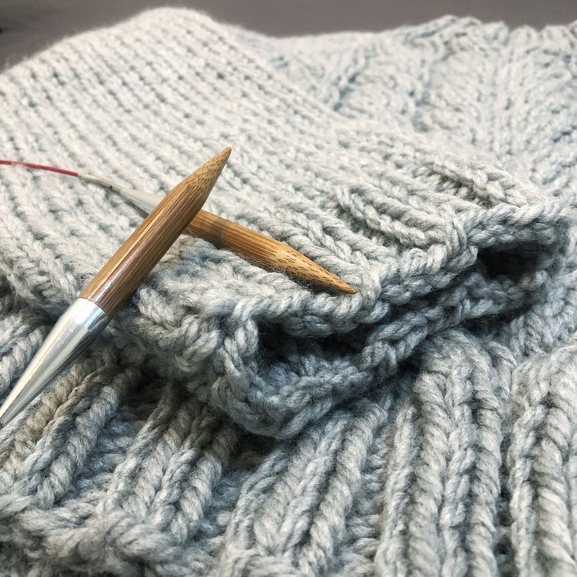 My project for course: Cable Knitting Techniques for Timeless Garments 3
