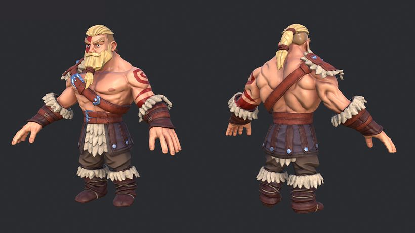 Low poly + Textures